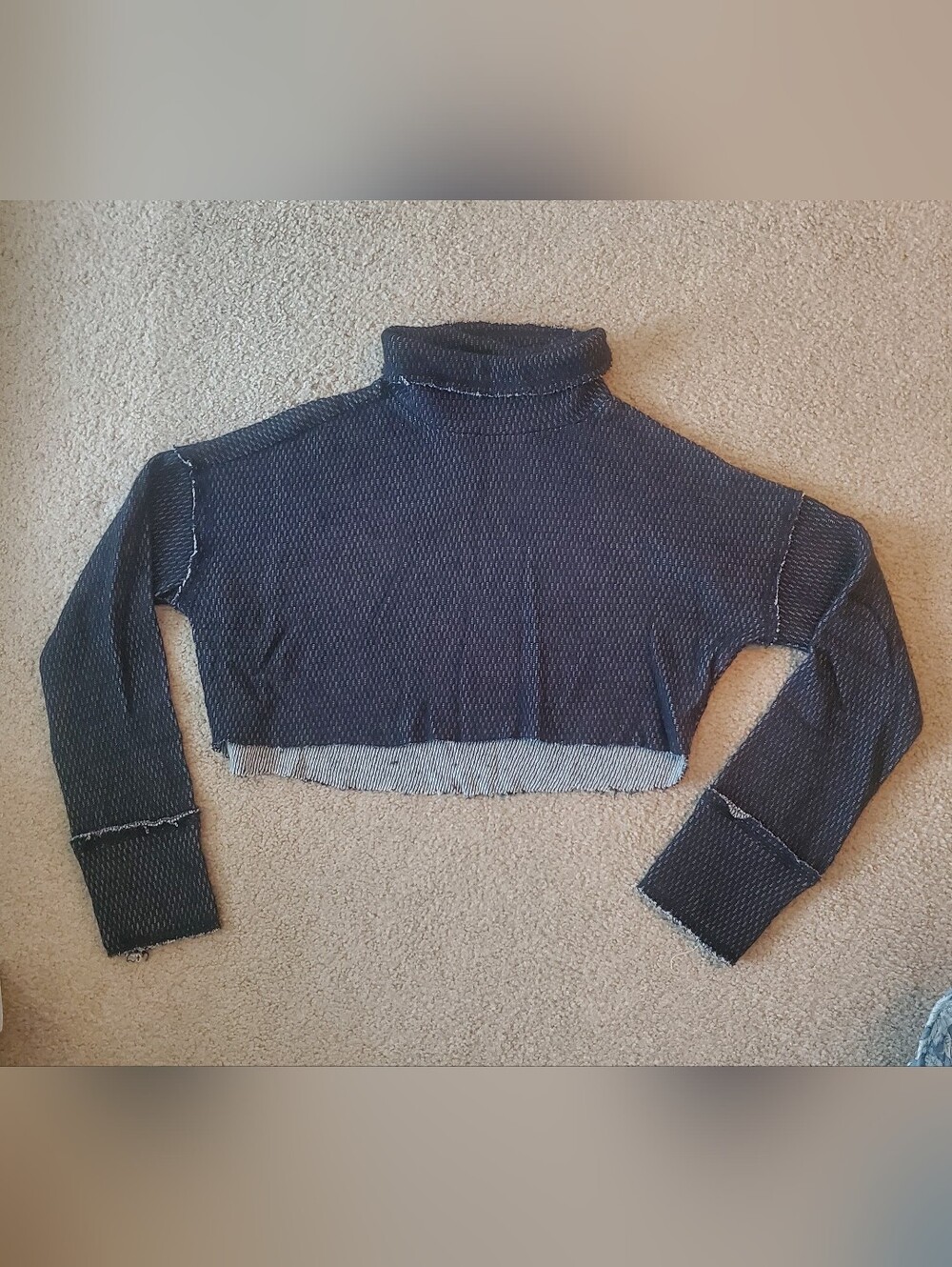 Urban Outfitters Cropped Turtleneck Sweater